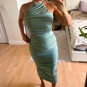 UK BRAND MIDI STRETCHY DRESS